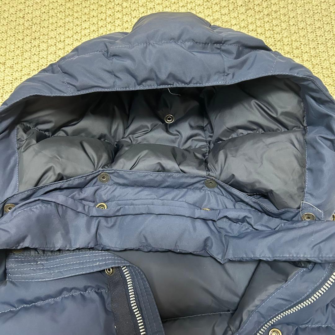 POLO RALPH LAURENフード付きダウンベスト ネイビー