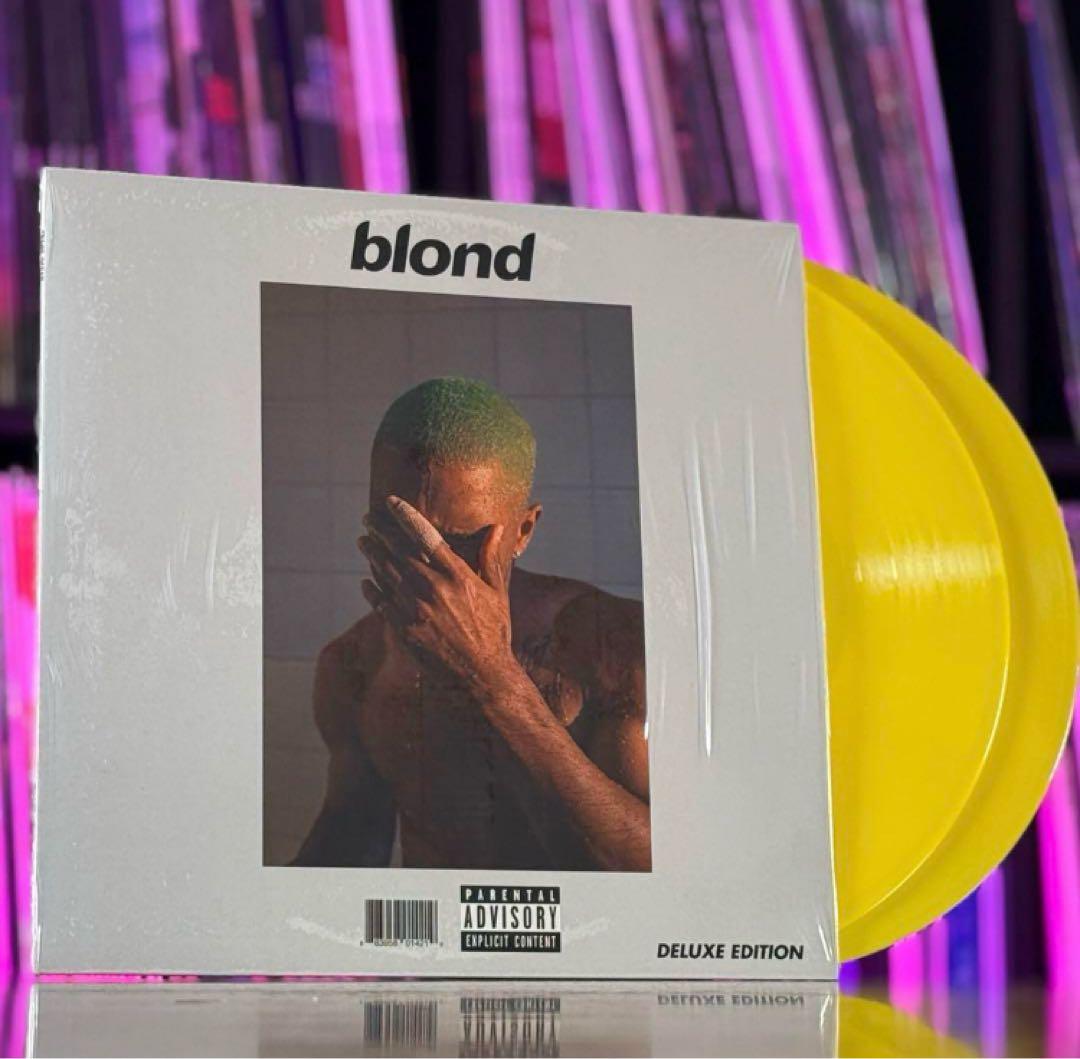frank ocean blonde blond 2LP レコード