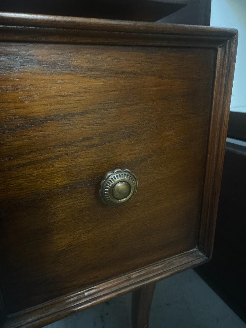 クラシックスタイル文机 ダークブラウン 174