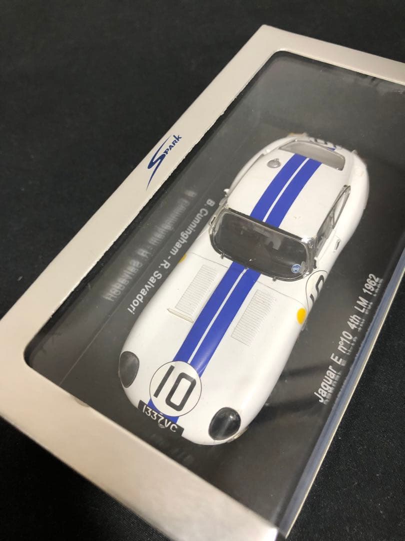 【未開封】SPARK JUAGUAR E type ルマン　#10 1/43