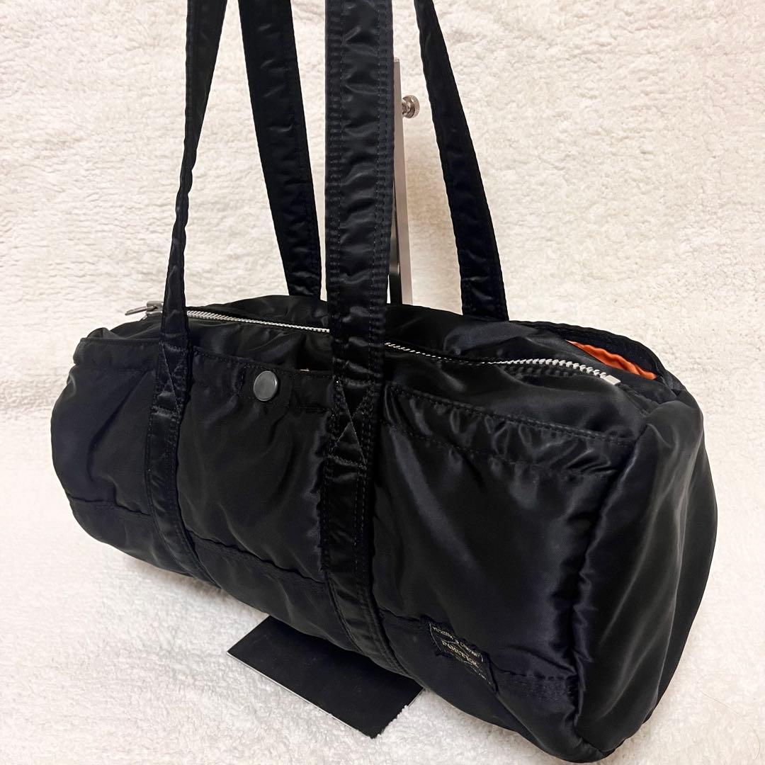 廃盤 【PORTER】S ミニボストン タンカー 肩掛け ナイロン ドラム