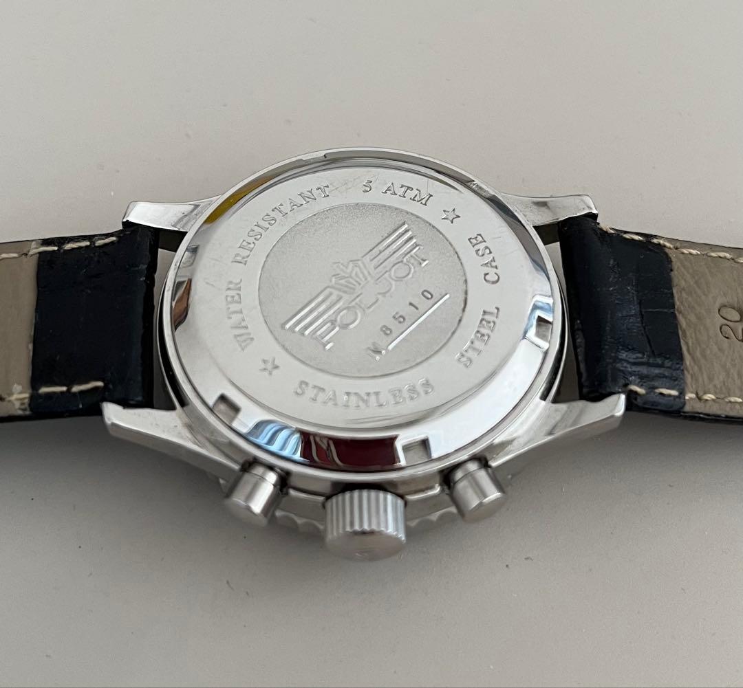 ポレオット　アルバトロス　手巻きクロノグラフ