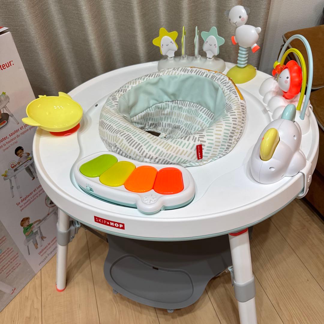 3way アクティビティセンター シルバークラウド　ベビージム　ジャンパルー