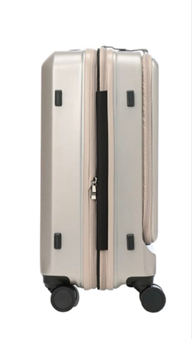 ANAオリジナルフロントオープンキャリー機内持ち込みサイズ（40L） グレージュ