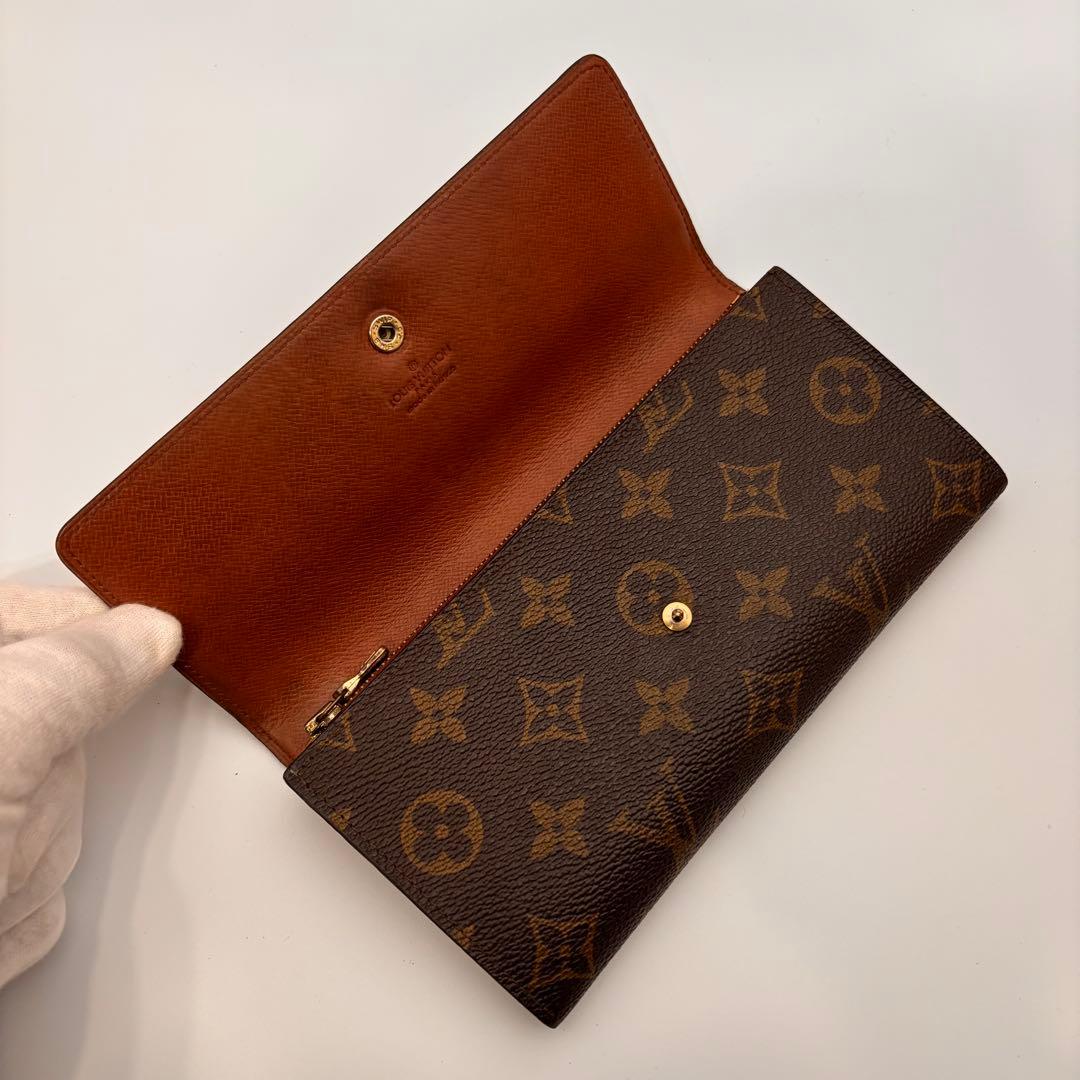 ✨鑑定済み✨ルイヴィトン✨モノグラム✨ポシェット ポルトモネ クレディ 長財布