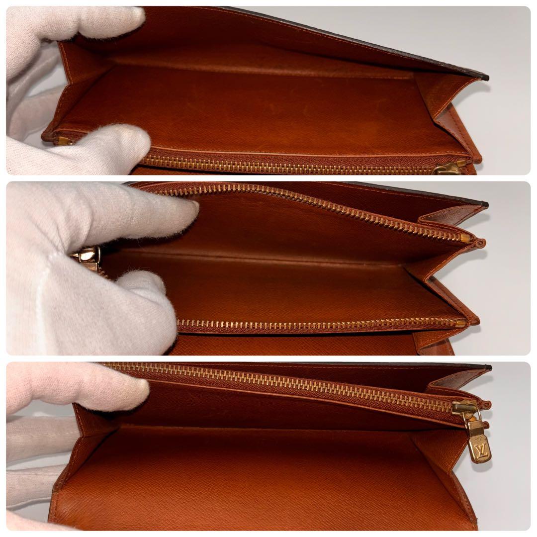 ✨鑑定済み✨ルイヴィトン✨モノグラム✨ポシェット ポルトモネ クレディ 長財布
