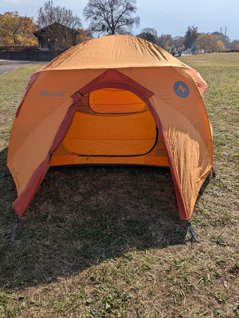 【希少テント】Marmot（マーモット）　HALO4　キャンプ