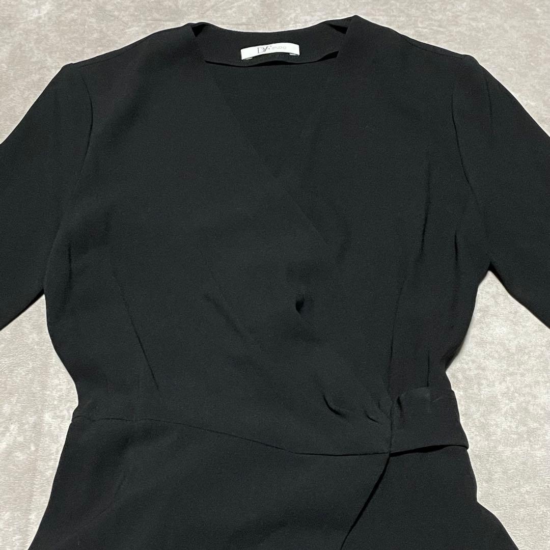 ダイアンフォンファステンバーグ　DVF （2） オールインワン　Vネック　黒