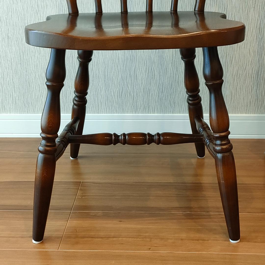 飛騨産業　キツツキ　ウィンザーチェア　2脚セット　①　S85