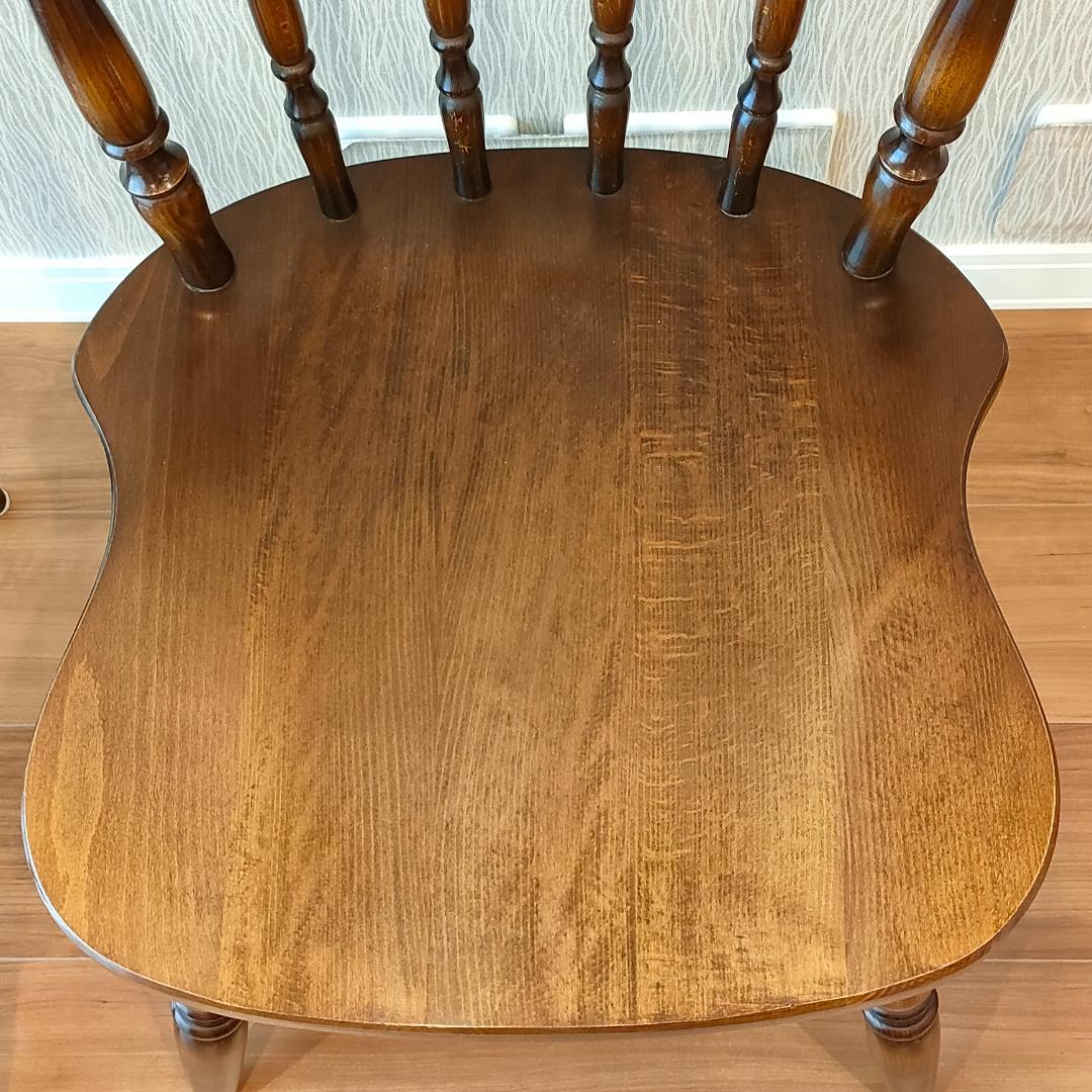 飛騨産業　キツツキ　ウィンザーチェア　2脚セット　①　S85