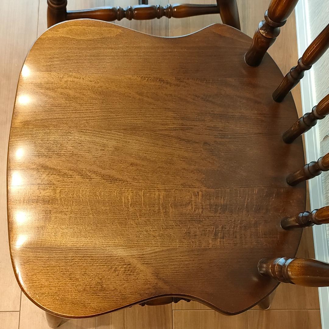 飛騨産業　キツツキ　ウィンザーチェア　2脚セット　①　S85