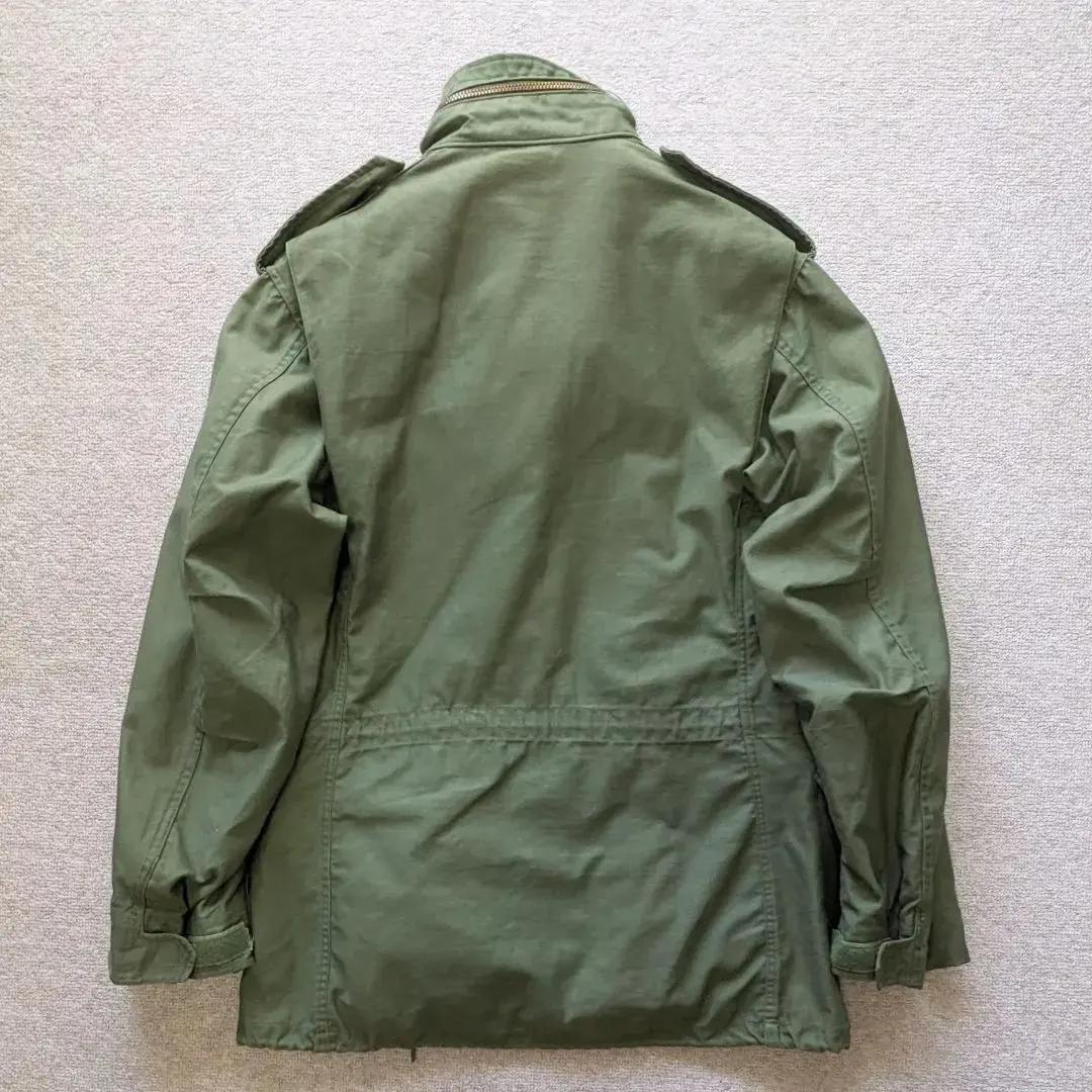 希少 72年製 米軍実物 M-65 2nd-3rd移行期 ブラスジップ S-R