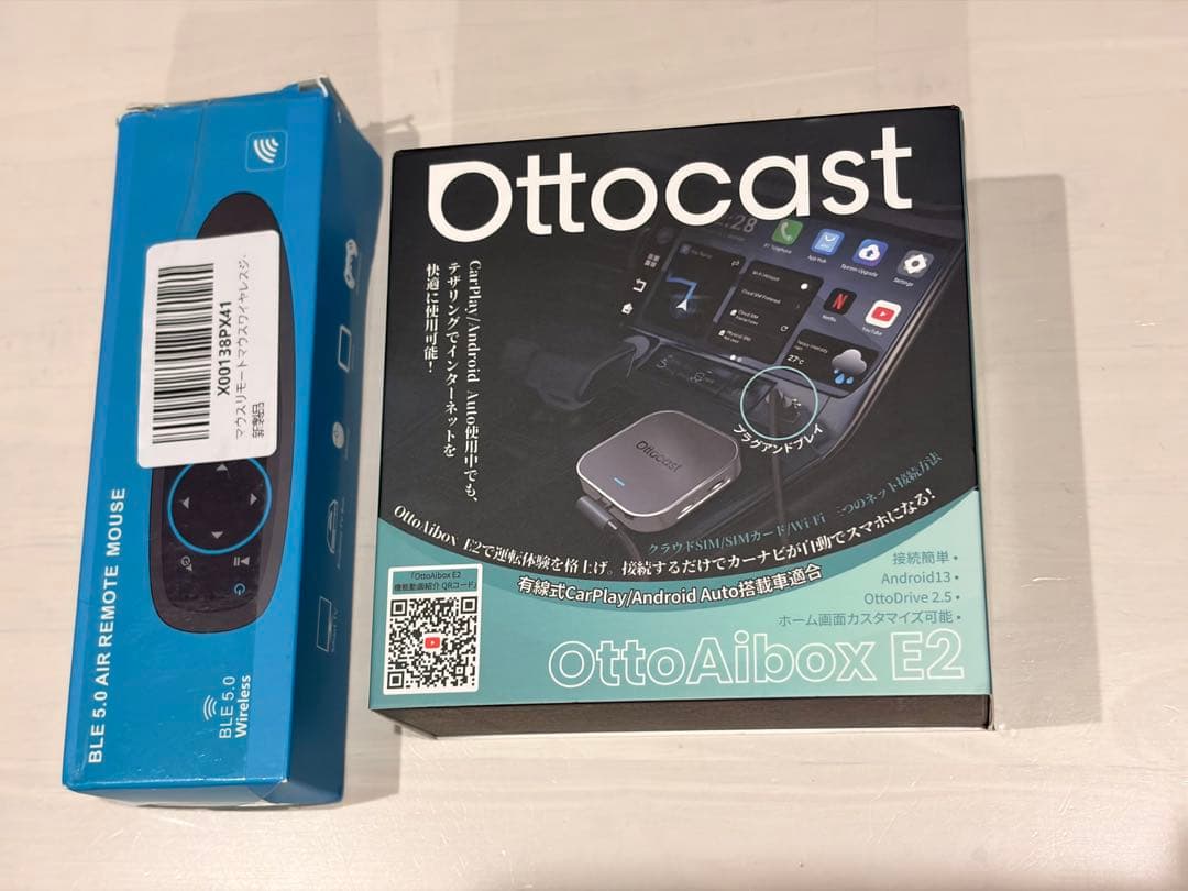 Ottocast OttoAibox E2 カーナビ　リモコンはおまけで