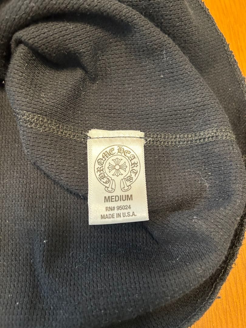 CHROME HEARTS クロムハーツ 　ロンT　 サーマル　カットソー