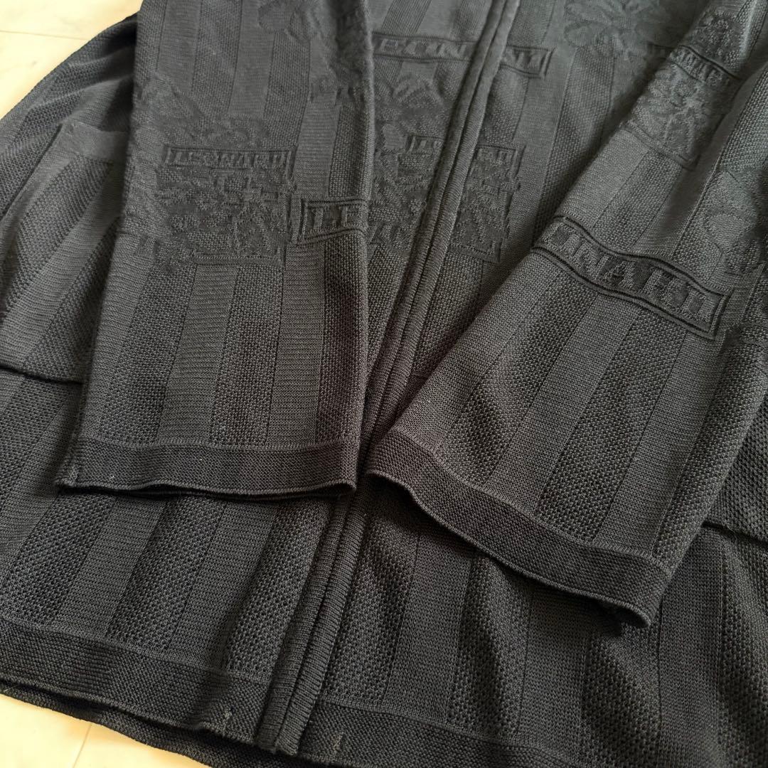 近年モデル★レオナール ロゴ 花柄メッシュ フーディ パーカー 大きいサイズ42