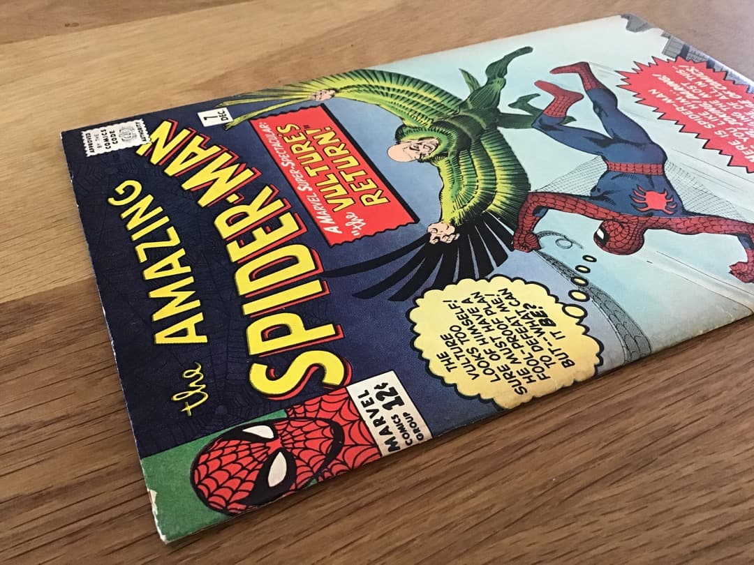 アメージングスパイダーマン #7 アメコミリーフ 1963年出版