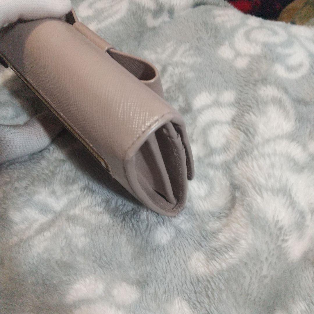 PRADA サフィアーノ リボン付き長財布