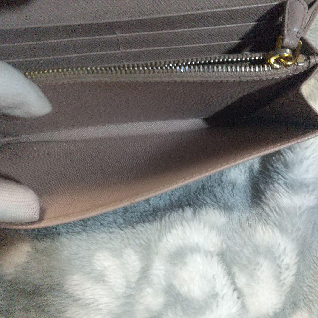 PRADA サフィアーノ リボン付き長財布