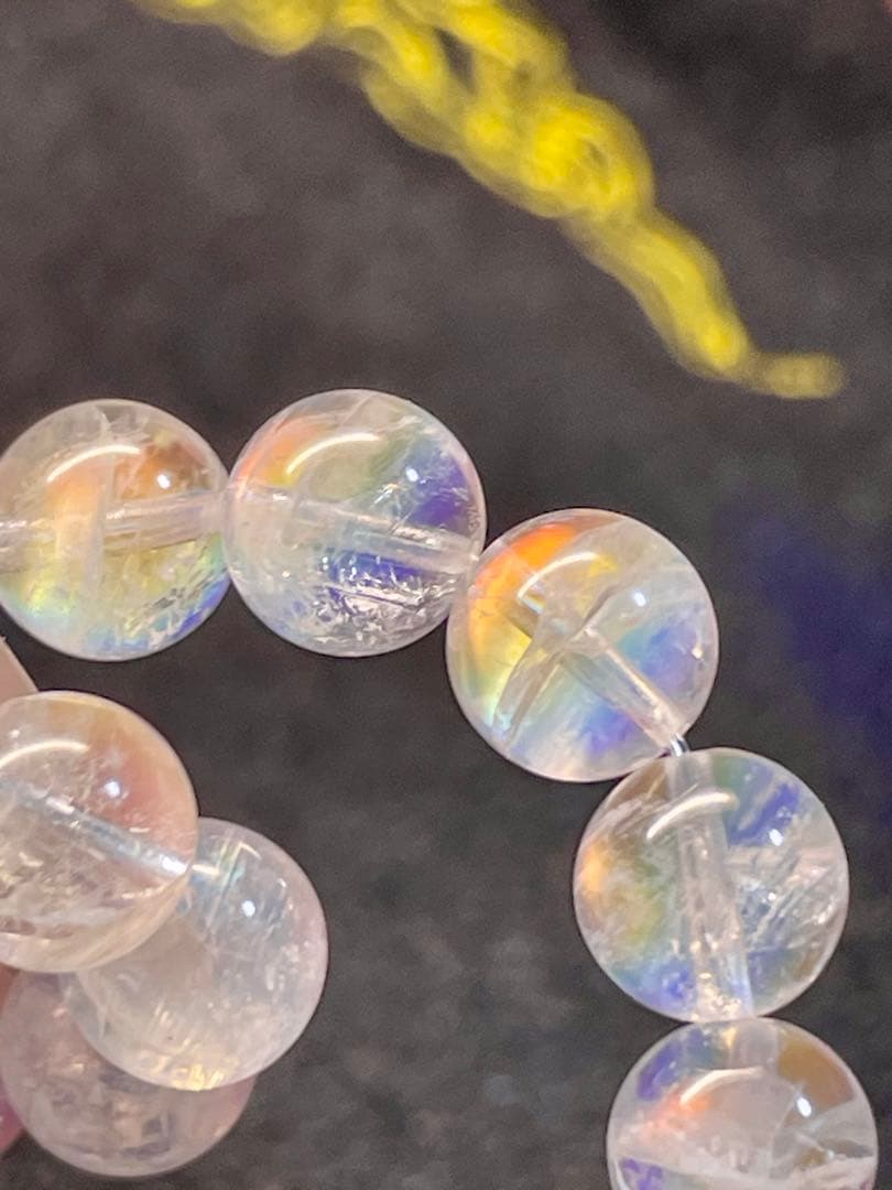 ❤️高品質マダガスカルレインボームーンストーン（ホワイトラブラドライト）❤️