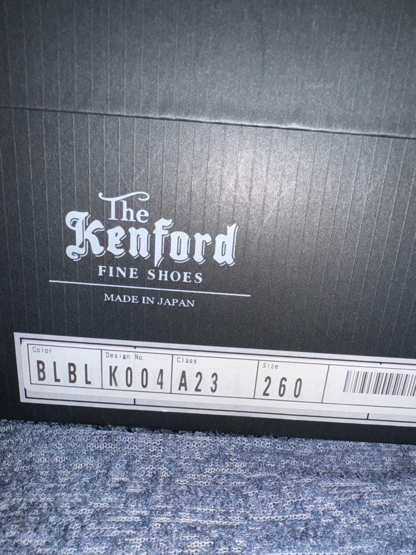 the kenford fine shoes ブラック ローファー　ペイズリー