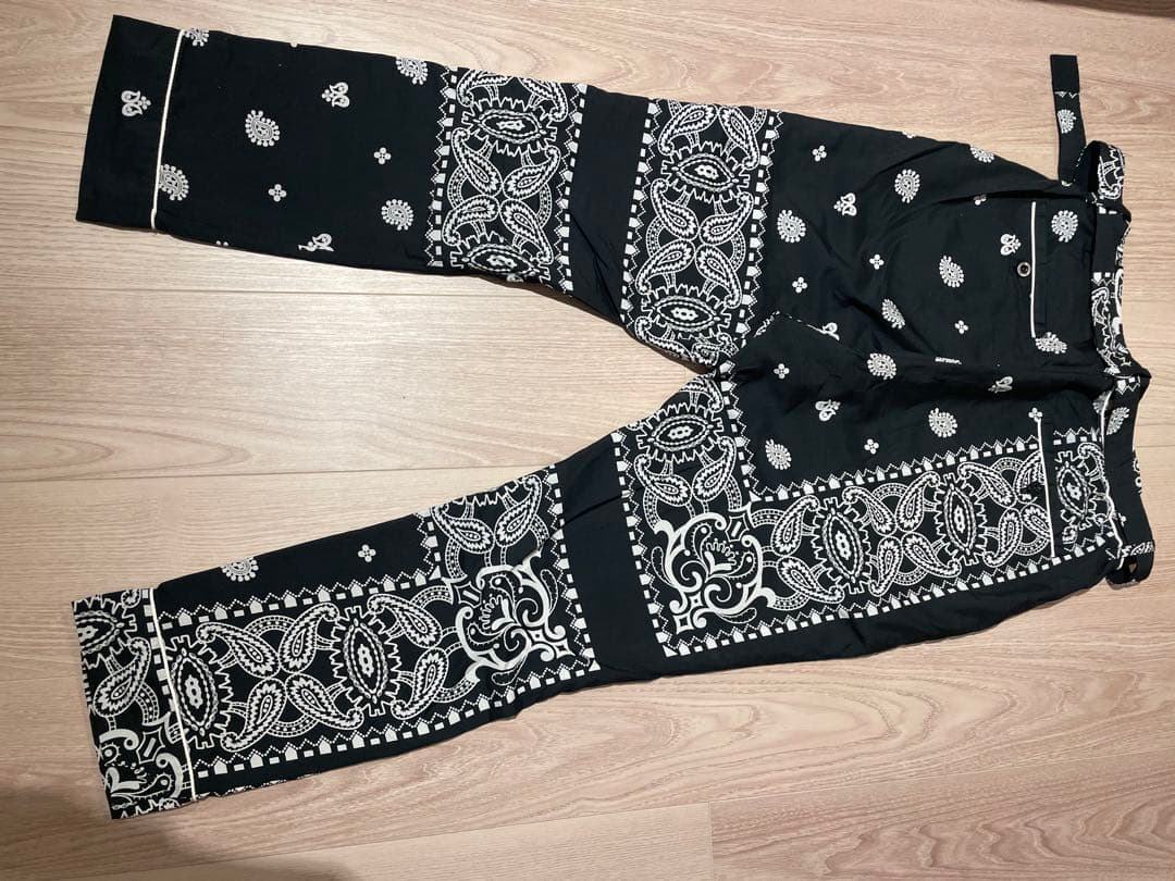 シ*9様 sacai ペイズリー柄 パンツ size1