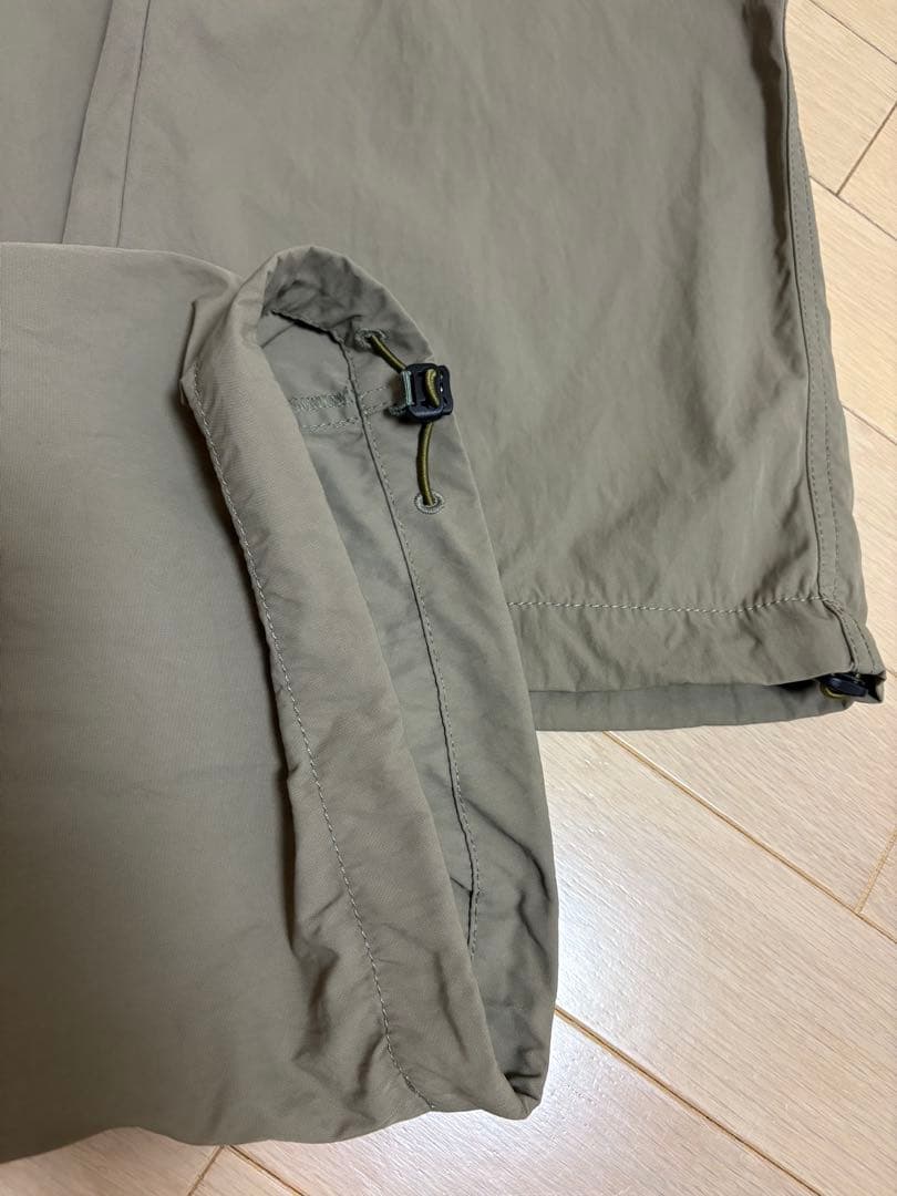 美品 Spick & Span ナイロンオックスコンビネゾン 　カーキ