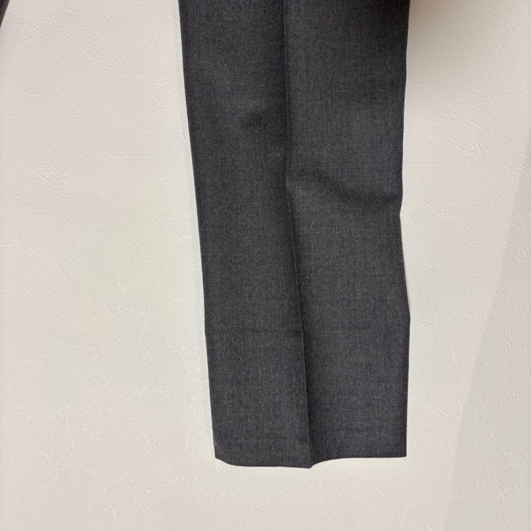 インコテックス スリムフィット ウール スラックス グレー46 SUPER100