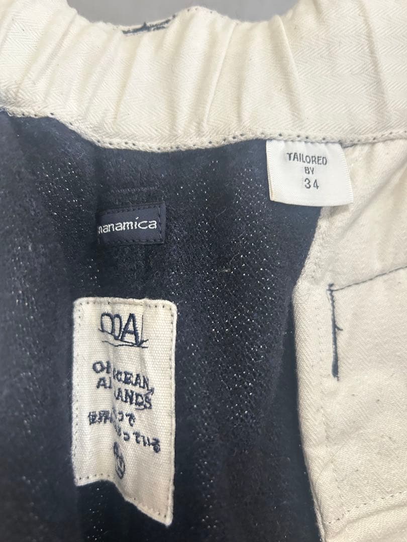 パンツ nanamica Wool Linen Work Pants 34