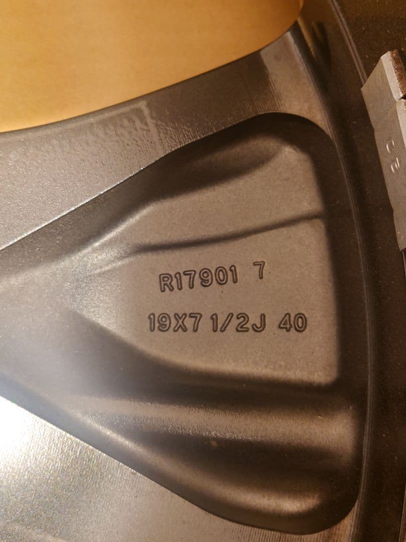 新車外し　日産 T33 エクストレイル G 純正ホイール19インチ4本セット