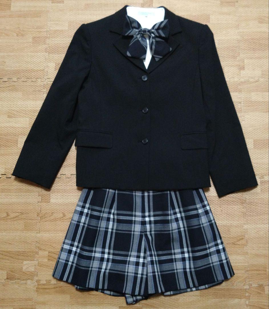 組曲 140 150 キュロット フォーマルスーツ 4点 中学受験 入学式卒業式