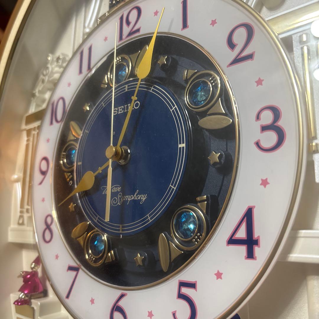 SEIKO 掛け時計 からくり時計 電波時計 メロディBC181G