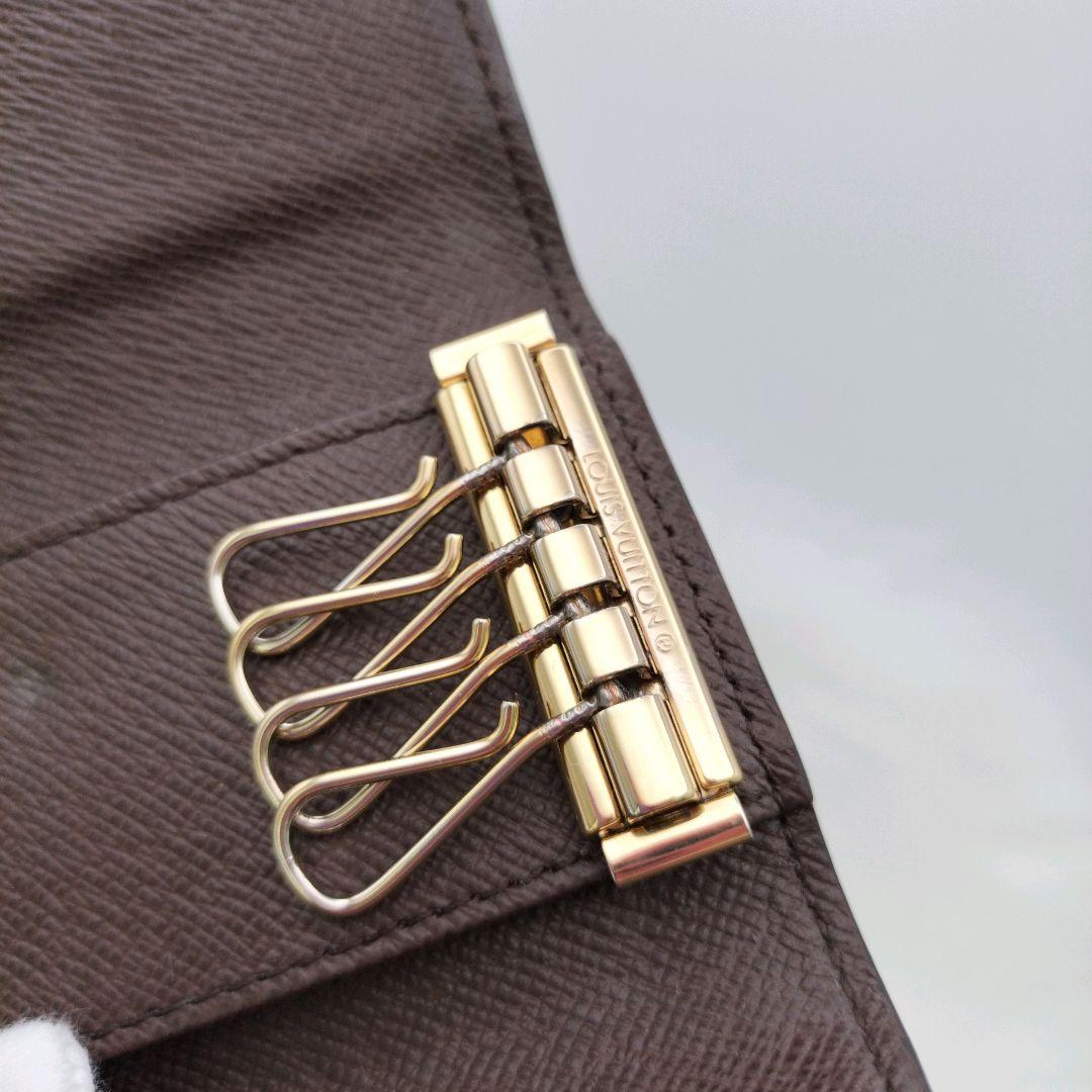 【✨極上美品✨】ダミエエベヌ　ミュルティクレ４　キーケース　ルイヴィトン