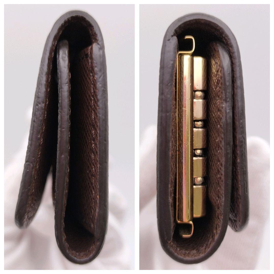 【✨極上美品✨】ダミエエベヌ　ミュルティクレ４　キーケース　ルイヴィトン