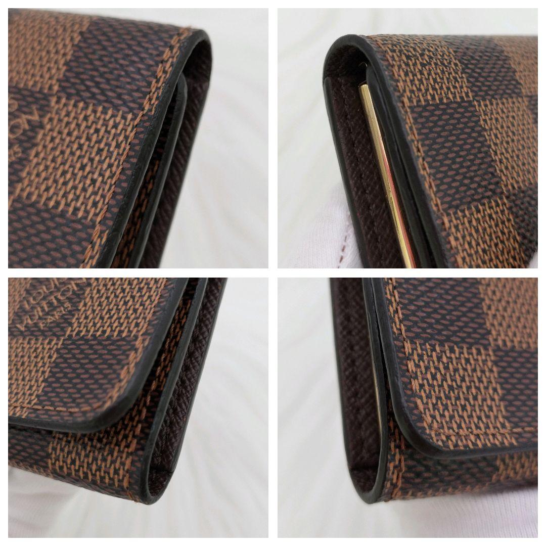 【✨極上美品✨】ダミエエベヌ　ミュルティクレ４　キーケース　ルイヴィトン