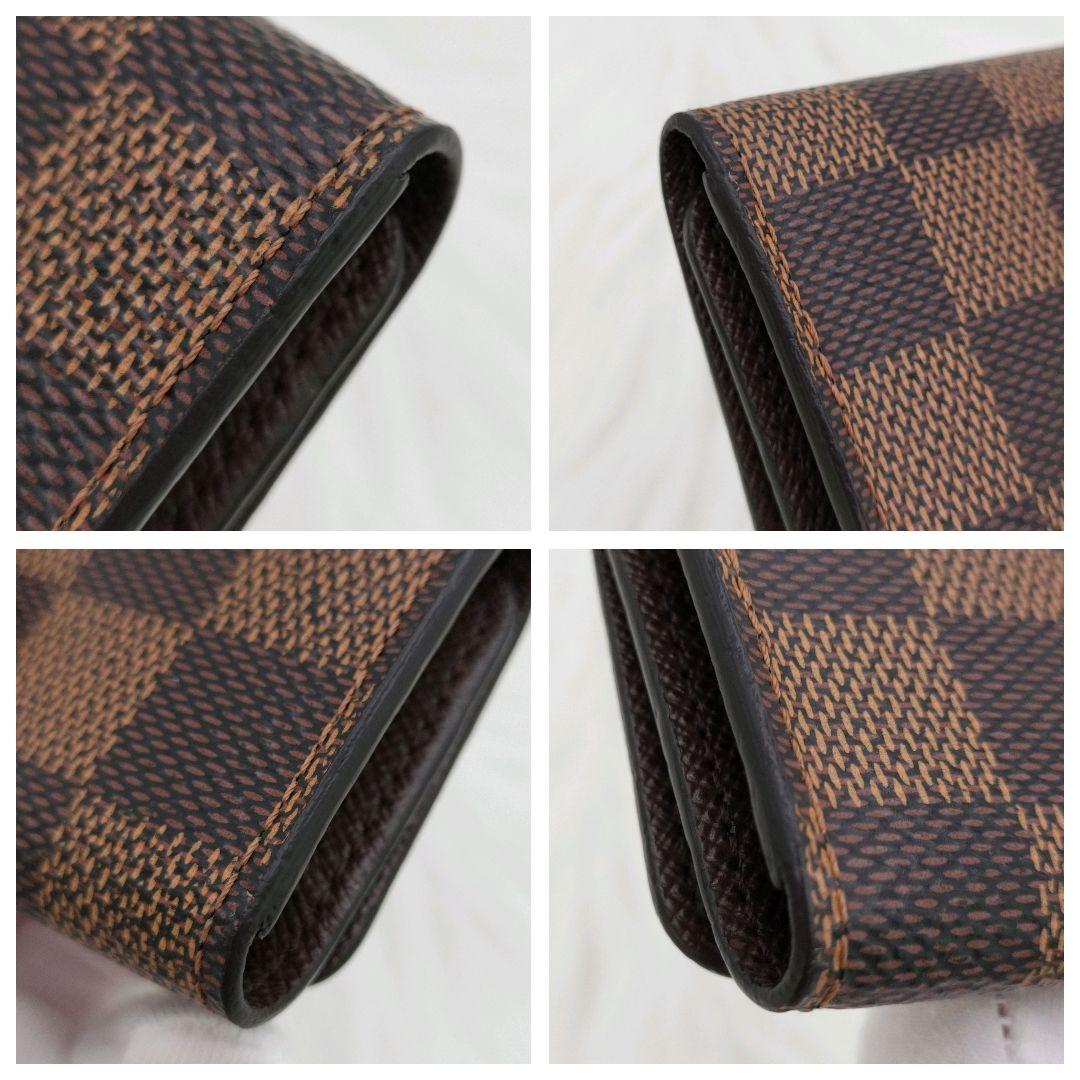 【✨極上美品✨】ダミエエベヌ　ミュルティクレ４　キーケース　ルイヴィトン