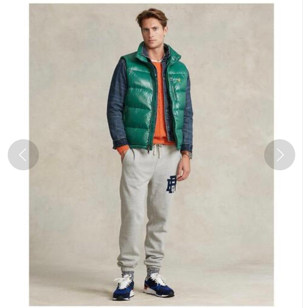 Polo Ralph Lauren グリーンダウンベスト L 新品タグ付き