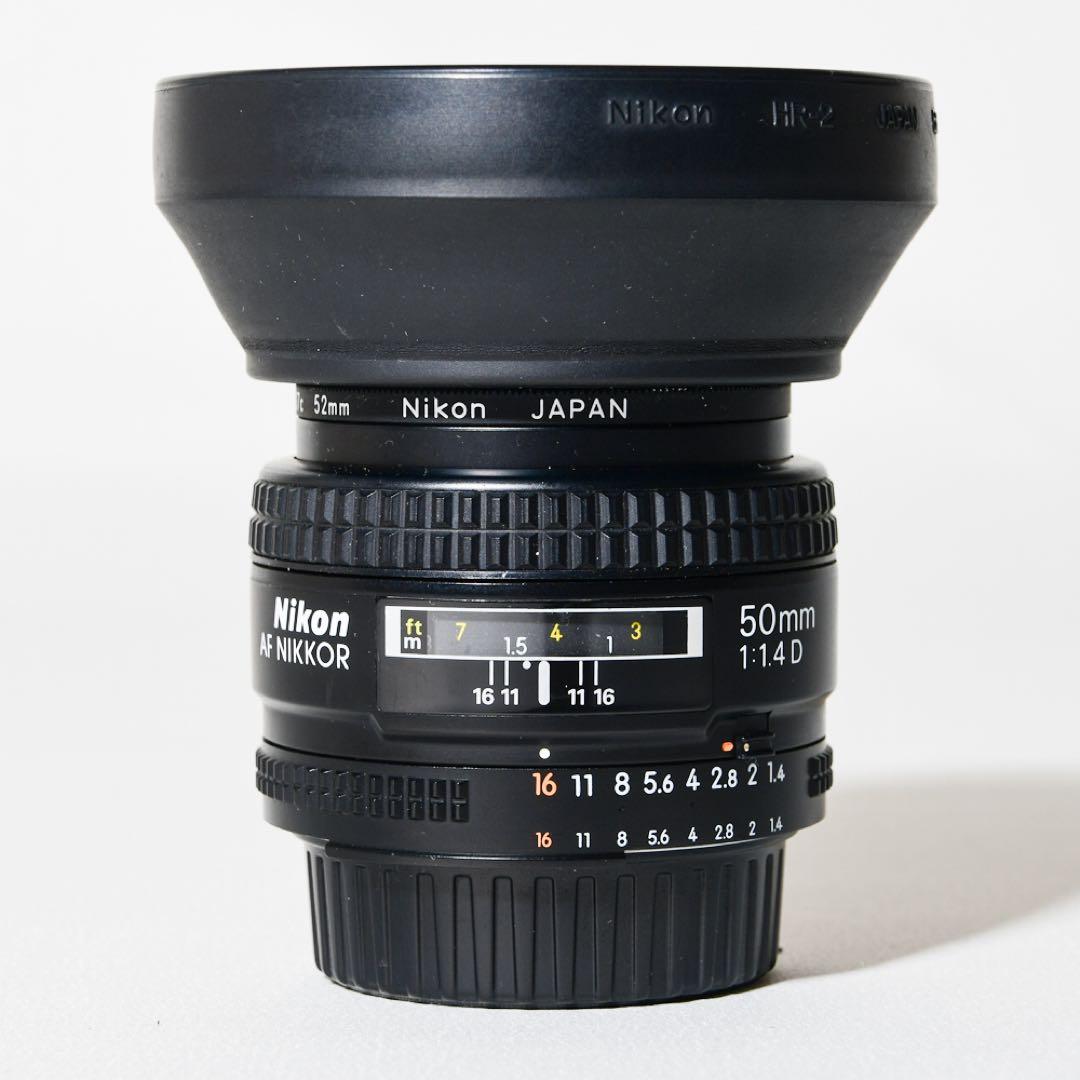 シ*ン様 Nikon AF NIKKOR 50mm f/1.4D フードHR-2