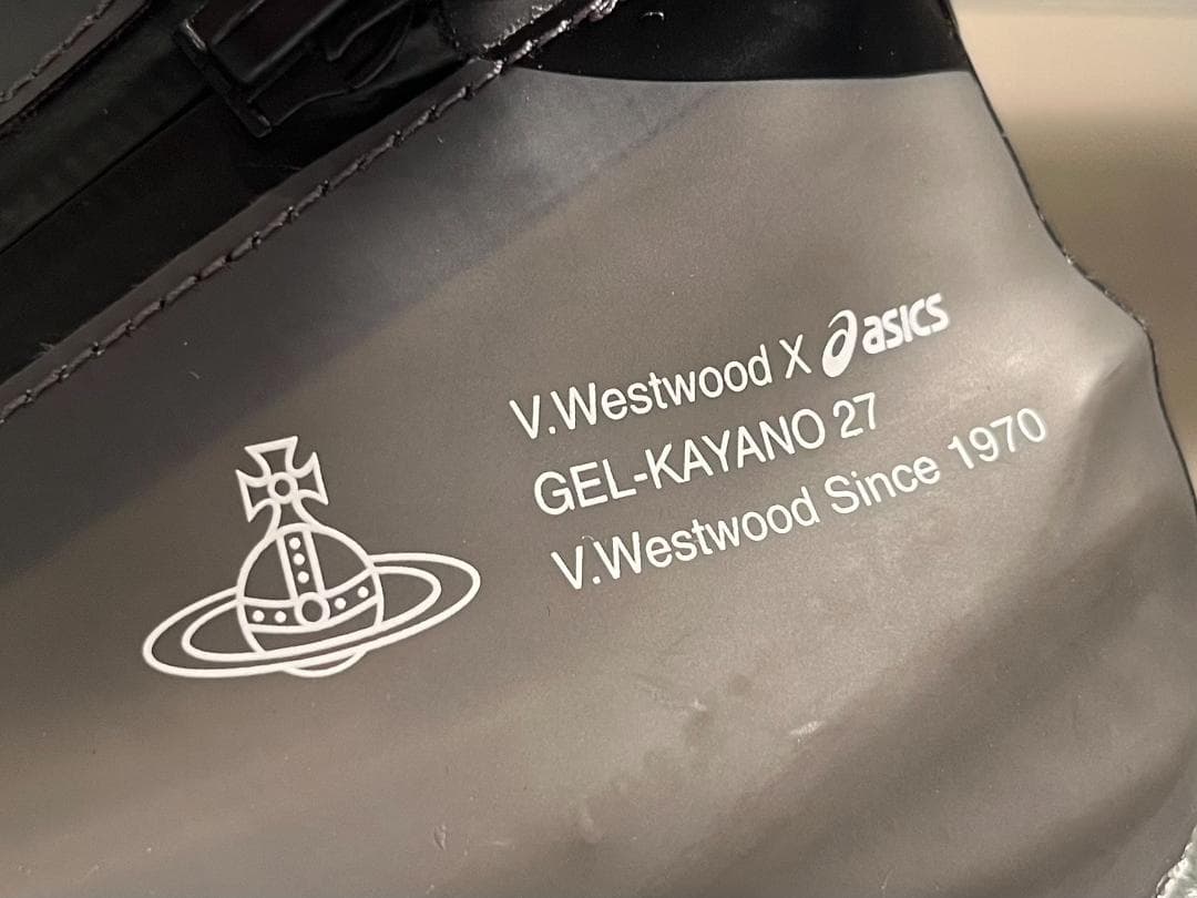 美品☆21ss／アシックス×ヴィヴィアンウエストウッド／GEL-KAYANO27