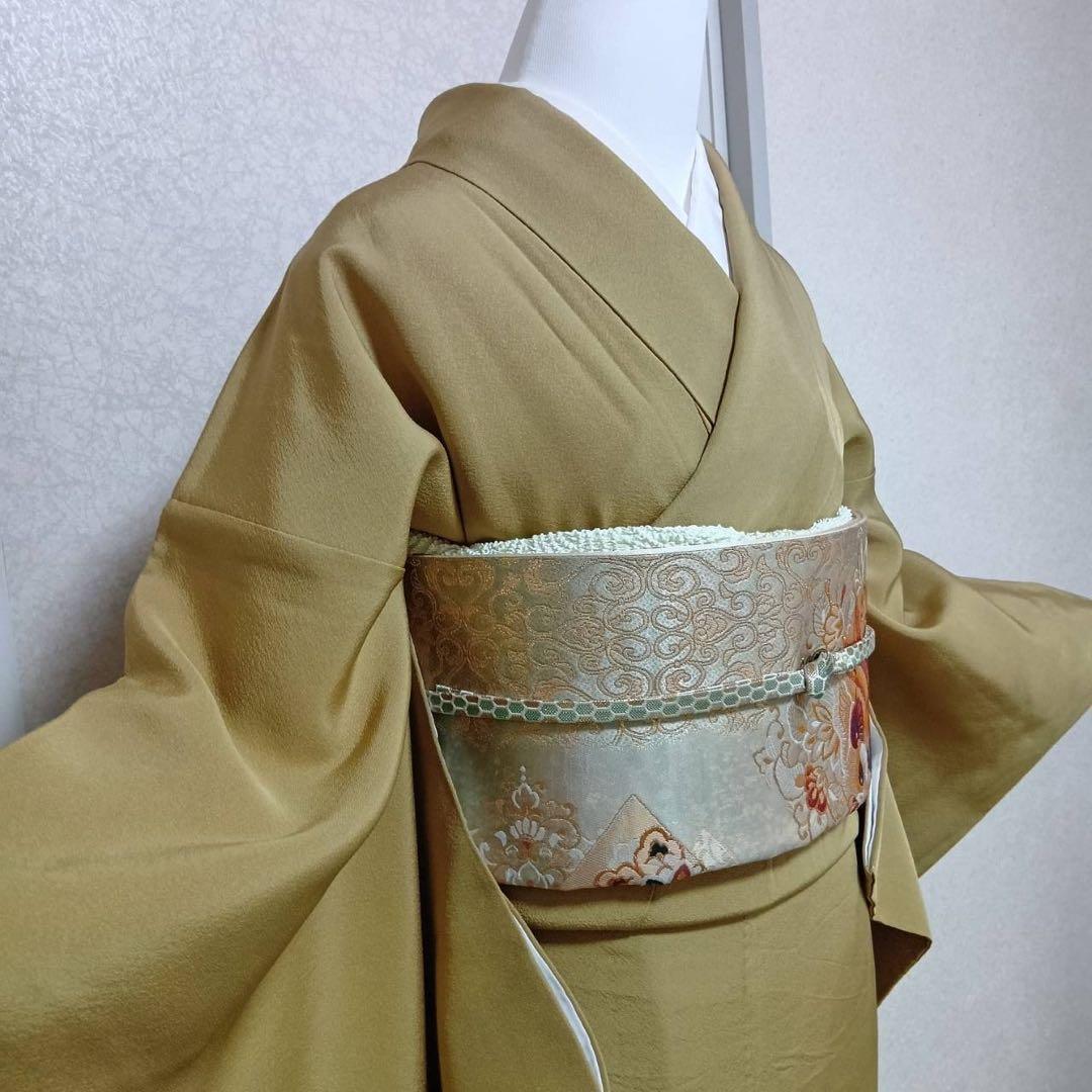 正絹　友禅　訪問着　フルセット　卒業式　入学式　七五三 タ6