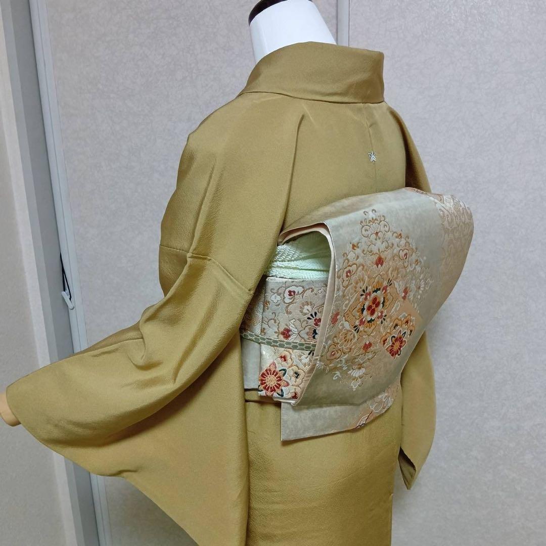 正絹　友禅　訪問着　フルセット　卒業式　入学式　七五三 タ6