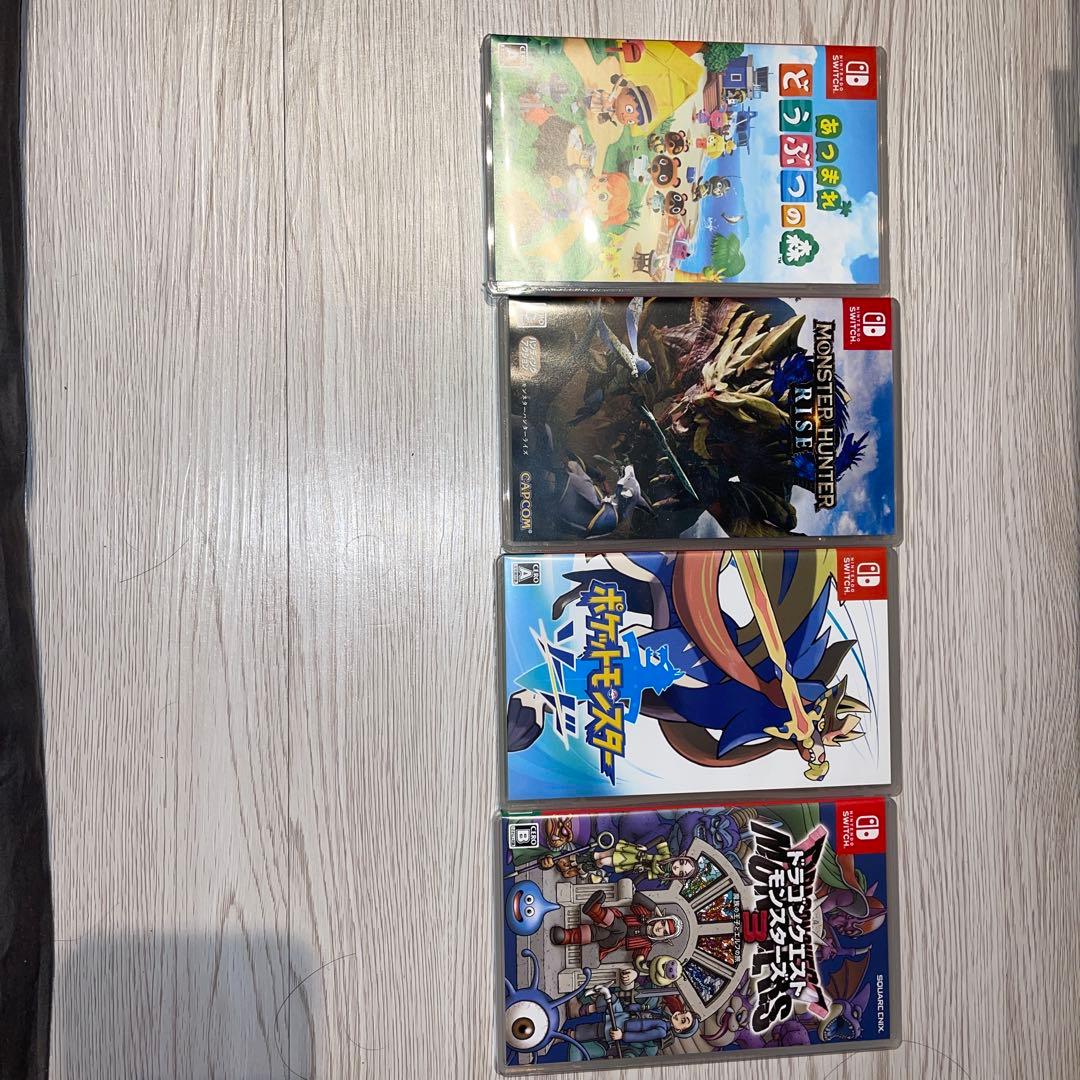 Nintendo Switch ソフト4点　単売り可