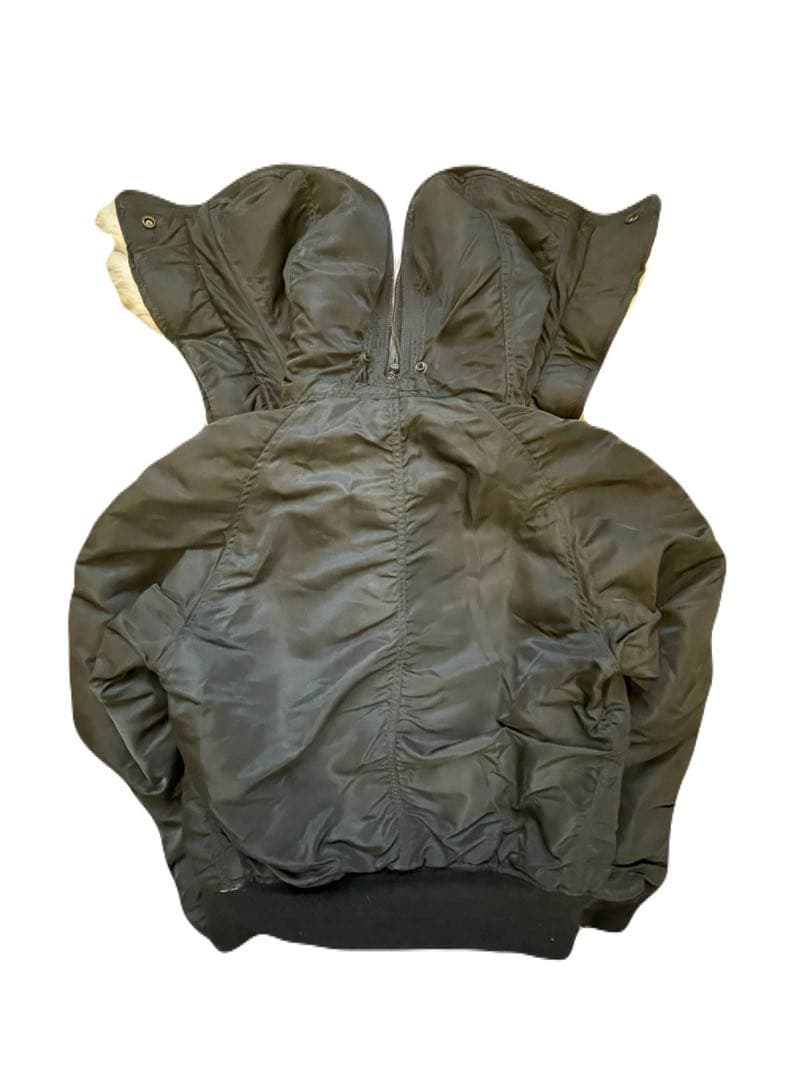 k*8様 【USA製】ALPHA n-2b フライトジャケット80s ブラック