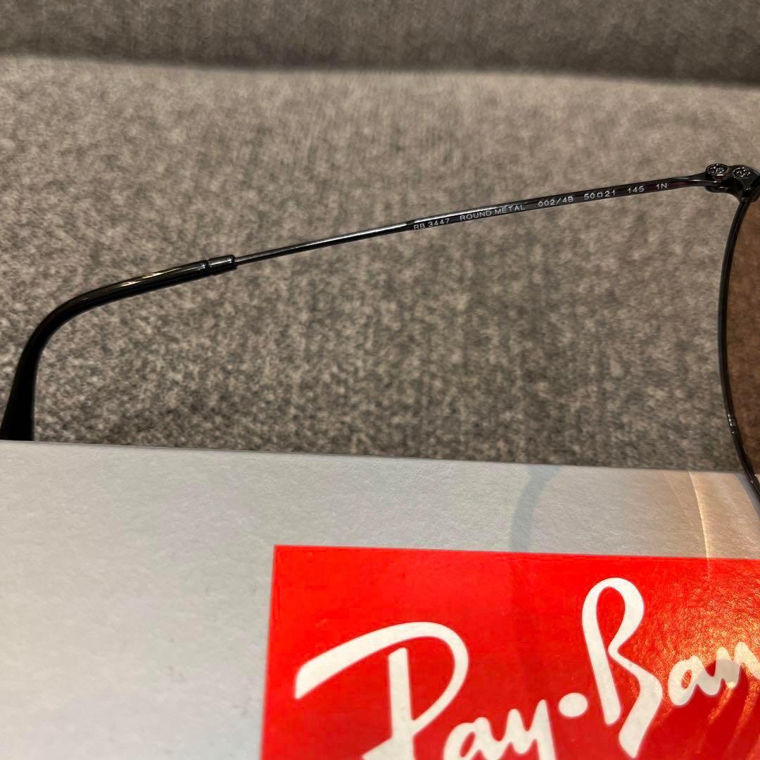 正規RayBan 横浜即発！木村拓哉氏ラウンドメタル RB3447 002/4B