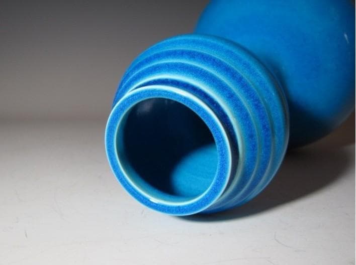 ○永楽善五郎 十六代 即全 交趾下蕪花入 共箱！o378