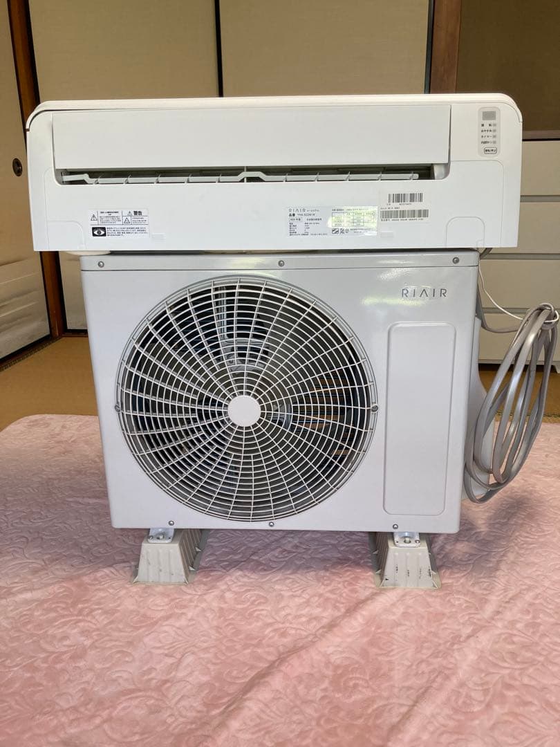 ヤマダオリジナル RIAIR ルームエアコン 主に6畳用 YHA-S22M-W