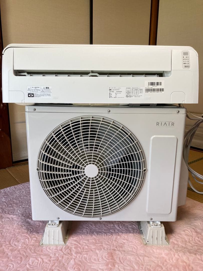 ヤマダオリジナル RIAIR ルームエアコン 主に6畳用 YHA-S22M-W