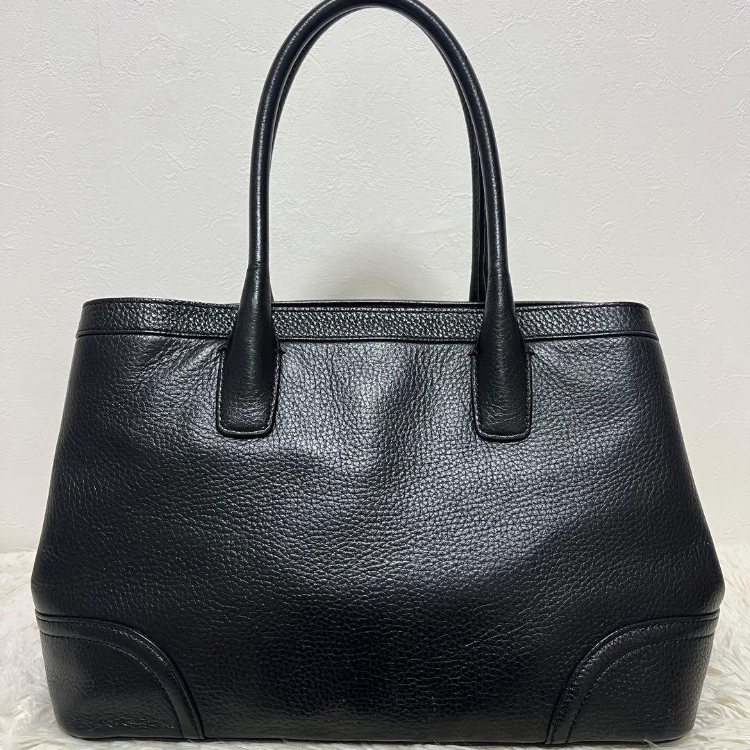 Lauren Ralph Lauren 黒 レザートートバッグ ショルダーバッグ