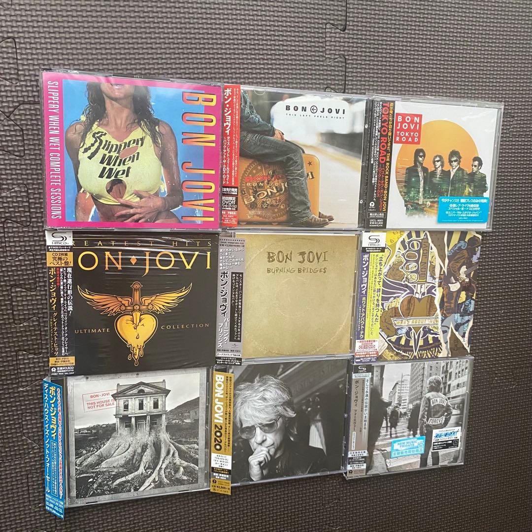 【レア】BON JOVアクセス・オール・エリア 他CD 14点　まとめ売り