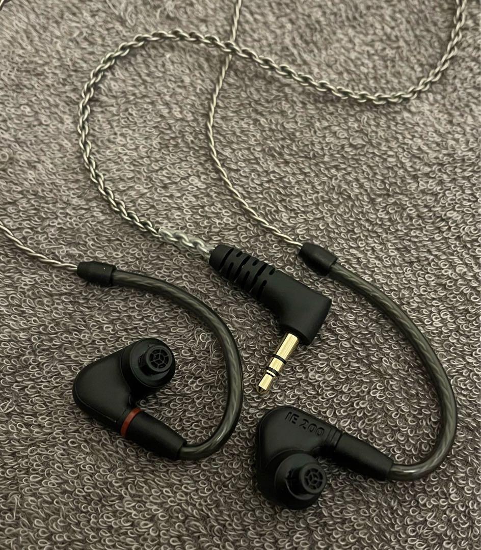 SENNHEISER ゼンハイザー IE200 有線イヤホン ブラック