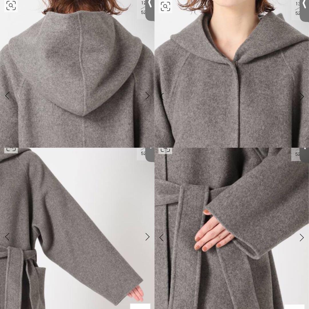 新品　IENA LA BOUCLE ダブルフェイスフードコート　イエナ